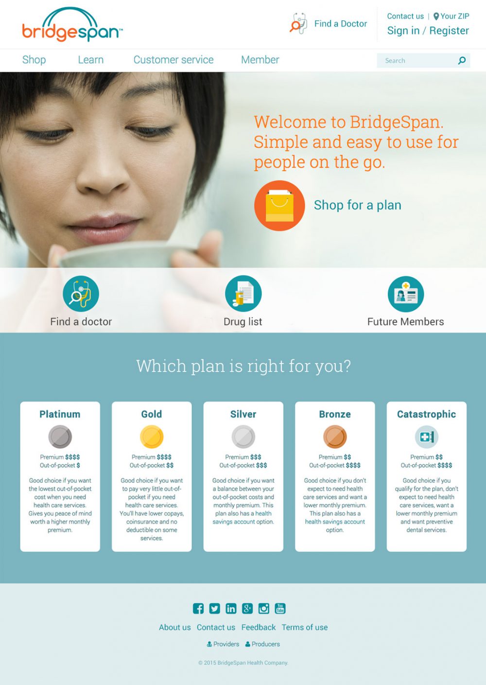 Portfolio work sample or design project image