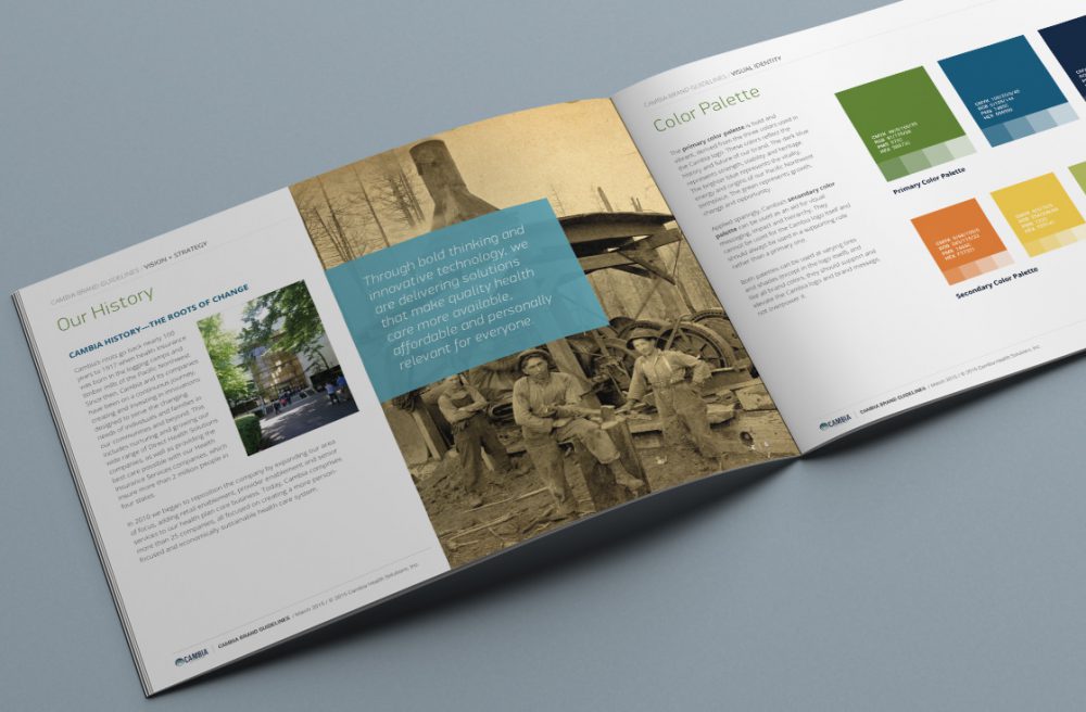 Portfolio work sample or design project image