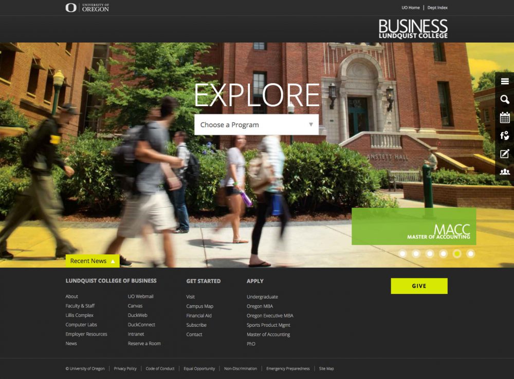 Portfolio work sample or design project image